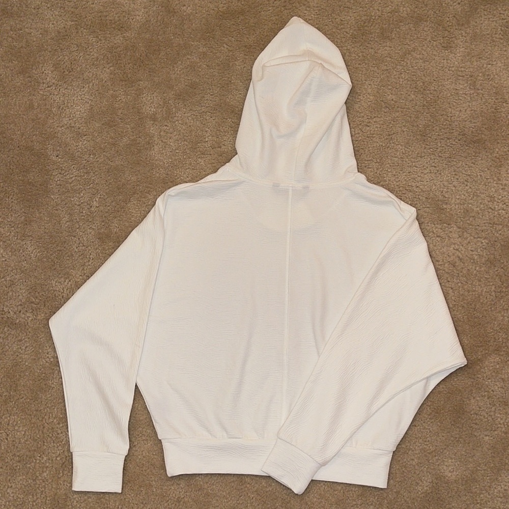 Stoic White Pullover, Size Small - image 3
